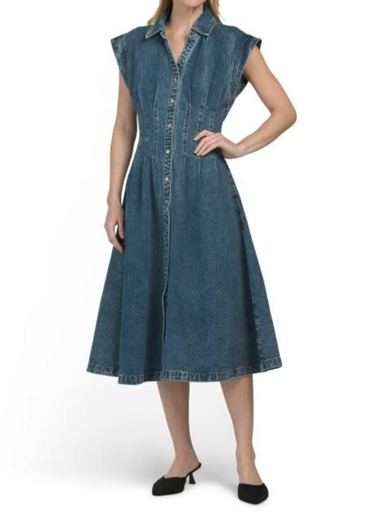 House of Harlow 1960 Dresses & Skirts - HOUSE OF HARLOW 1960 Edie Denim Dress